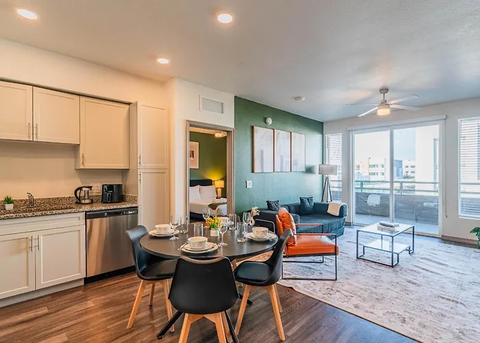Near Stadium With Balcony Pool Gym Parking And W D Apartment
